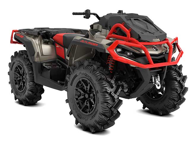 ORV-ATV-MY23-Can-Am-Outlander-XMR-1000R-Liquid-Titanium-CanAm-Red